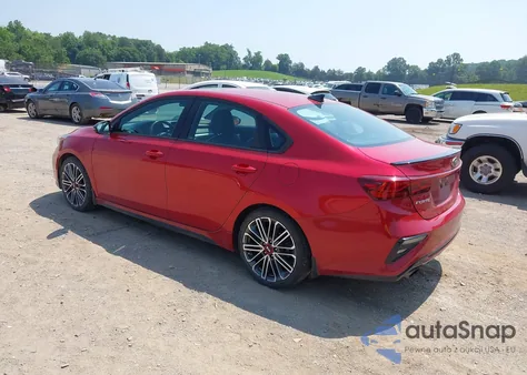 2021 Kia Forte Gt from USA, damaged, VIN 3KPF44AC4ME301754